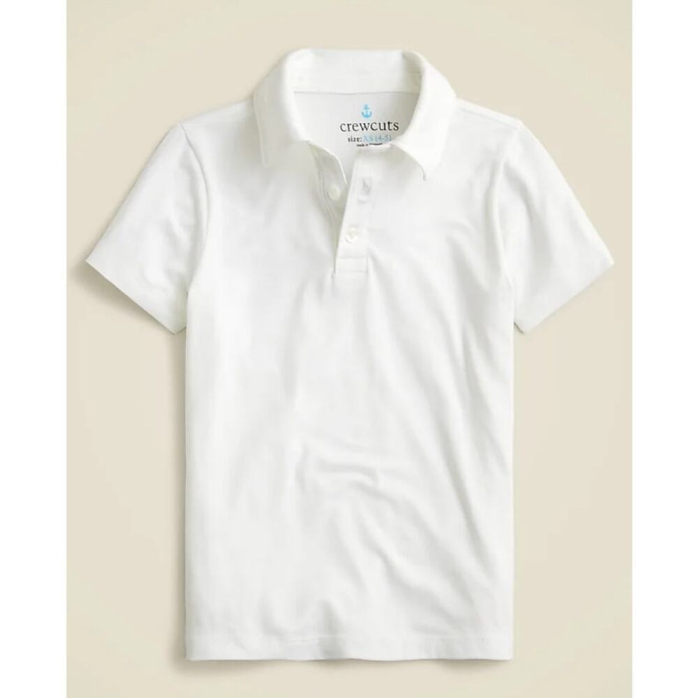 Crewcuts Short Sleeve Performance Active Polo US Boy's L